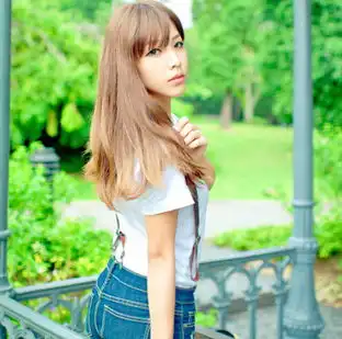 夏季长发女生最清新有气质