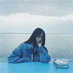 忧郁蓝色系头像女生清新头像2018一份感情我只要一生过分吗