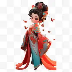 唐朝卡通图片唐朝卡通图片素材免费下载千库网