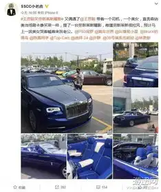 王思聪带着美女去买车688万劳斯莱斯眼都不眨就买下