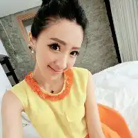 黄颜色头像女孩霸气微信头像图片大全