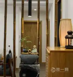郑州装修网简约日式风格设计木石麻点缀充满静谧感