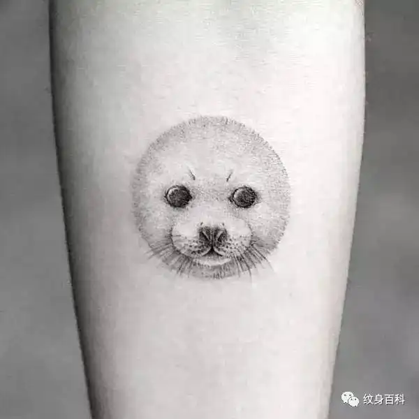 软萌头像纹身,小小一枚很可爱