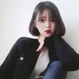 我想剪这样的头发可是我头发厚还有蓬,请问适合吗,需要烫吗