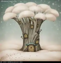 树上的房屋婚纱背景图片免费下载编号2200918红动网