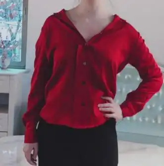 知性真丝衬衫,气质又时髦,穿上很有女人味