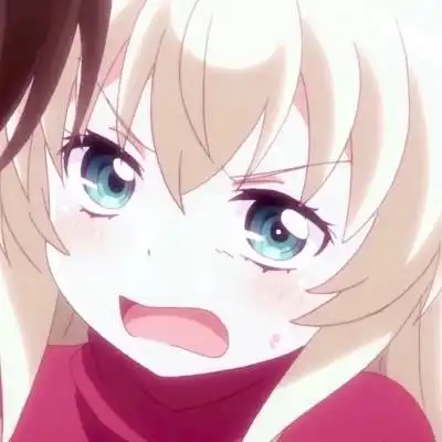 粉色系软萌的动漫女生头像