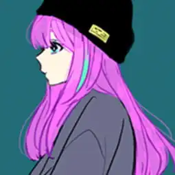 日漫女紫色头像冷艳霸气