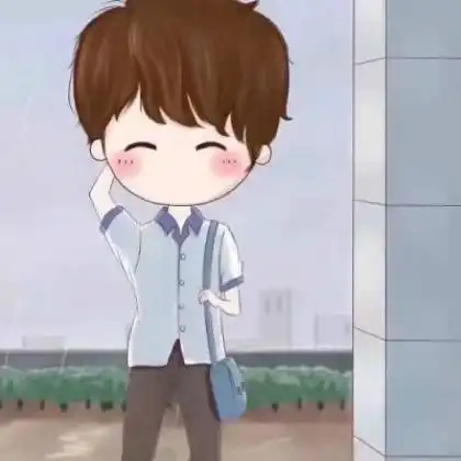 卡通q版情侣头像超萌,我们的快乐从未被超越