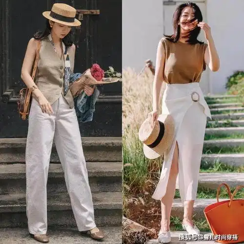 轻熟又有韵味夏天多穿大地色,还真能美出新高度