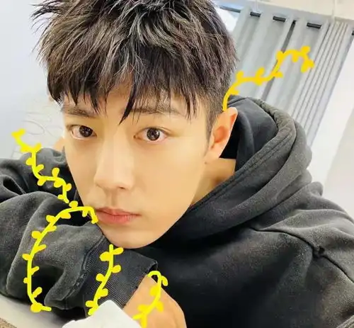 女生白色简约头像肖战