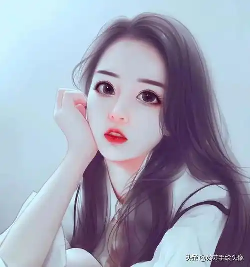 换个头像吧,干净清爽的女生手绘头像,太招人喜欢了