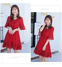 v领雪纺裙长裙女夏2019夏季女装新款韩版波点连衣裙冷淡风超仙裙gg福卡商城