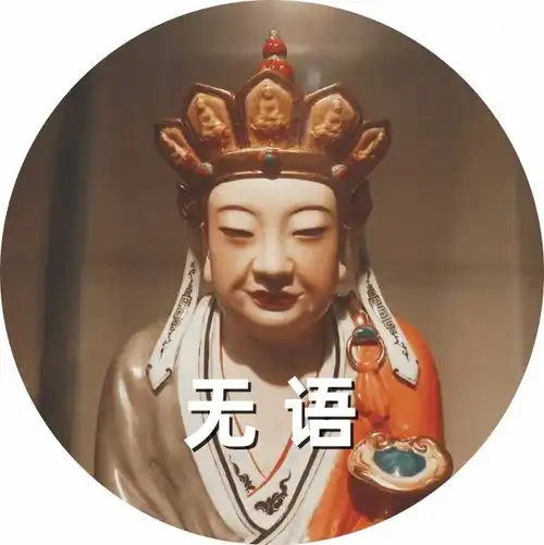 女佛头像僧服