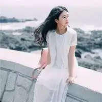长发小女孩头像小清新微信头像图片大全
