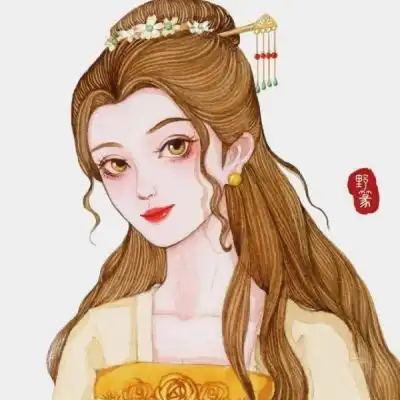 迪士尼公主手绘古风女头你是我的女生头像我要个性网