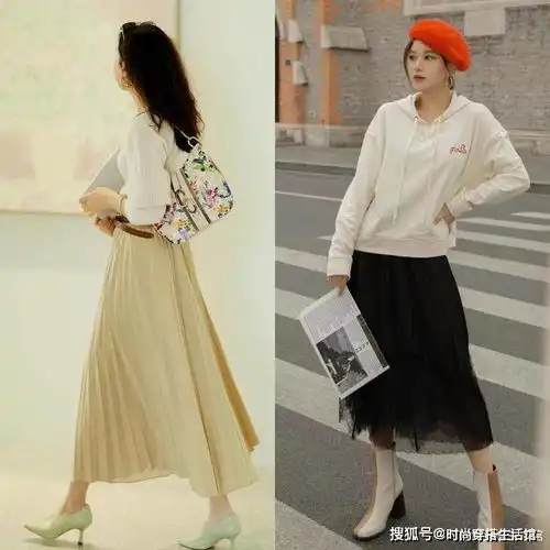 春天穿半裙,选对上衣才关键有这4件单品就够了,洋气又显瘦