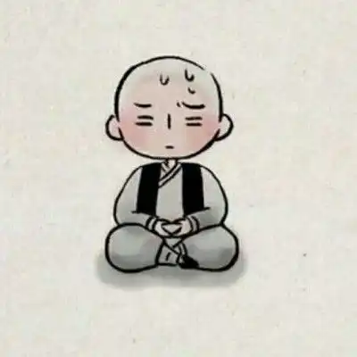 微信头像红衣小和尚