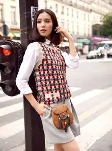 明星美女刘诗诗巴黎浪漫街拍写真集