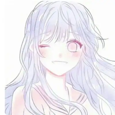 女生可爱头像手绘