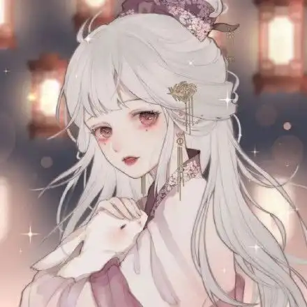 古风女生头像漫画头像高