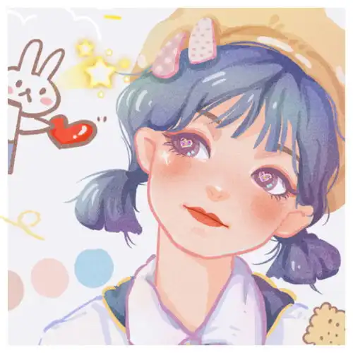 手绘头像可爱又沙雕的文案