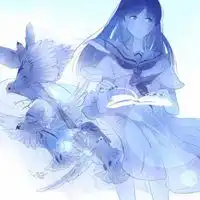 蓝色意境女生唯美头像微信头像图片大全