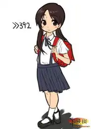 二次元少女头像真人紊乱