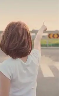 女孩侧脸头像竖屏壁纸扣