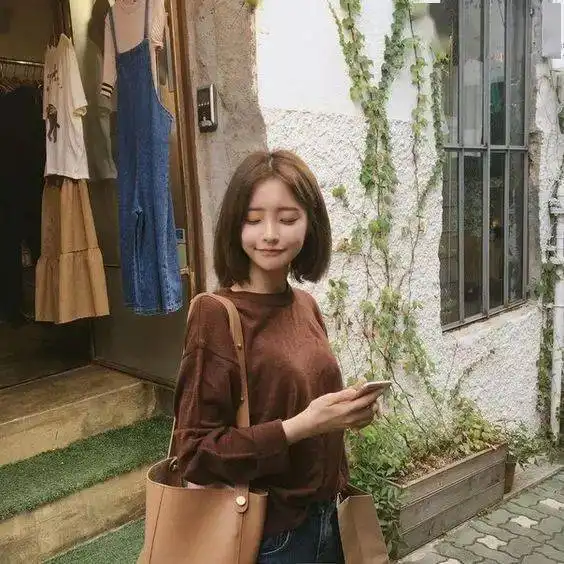 夏天,短发穿衣气质极了