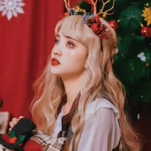 女生头像真人版软萌可爱昆凌
