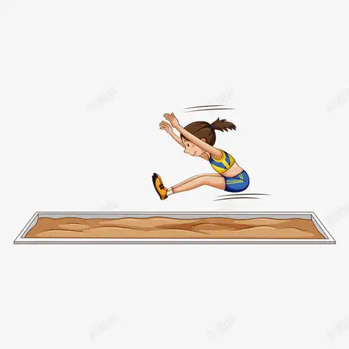 青春活力全民健身日跳远锻炼元素免抠png设计图片免费下载页面网页平面电商创意素材奋斗青春素材