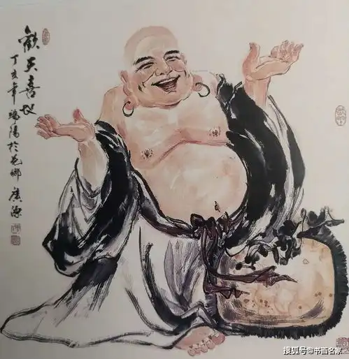 周广源的钟馗弥勒佛