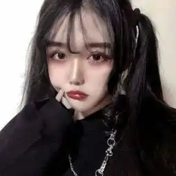 黑白头像女生冷酷霸气一组全是身穿黑衣服的好看头像