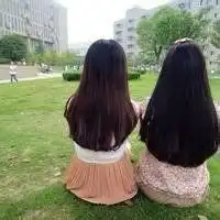 女生学生头像背影微信头像图片大全