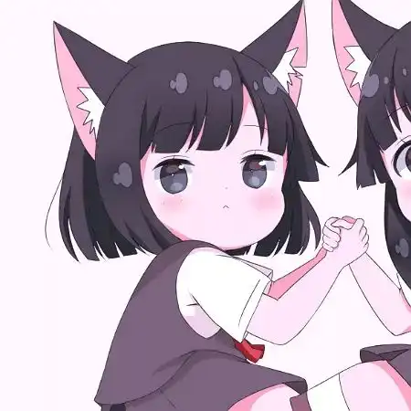 微信头像超萌可爱女生动漫闺蜜头像,太爱了