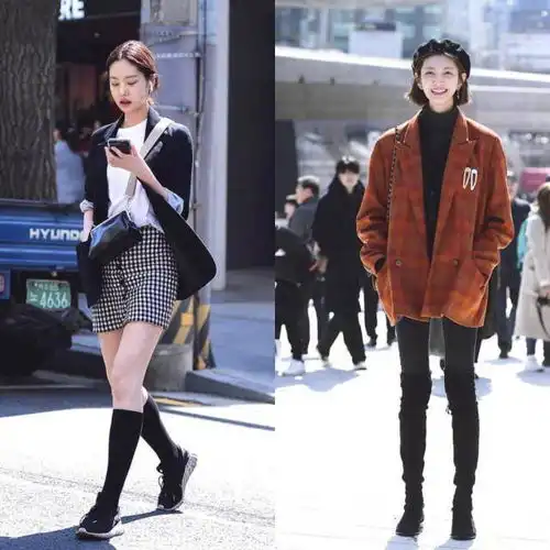 韩国街头的女生们都在这样穿,优雅时髦高级,像偶像剧女主