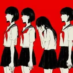 丧到极致的头像女带血不