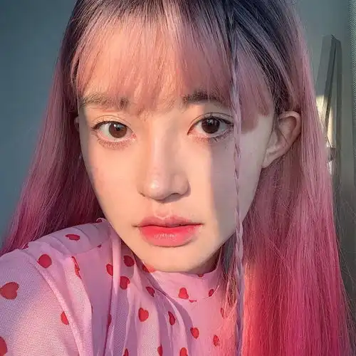 超仙女生头像长发柔媚