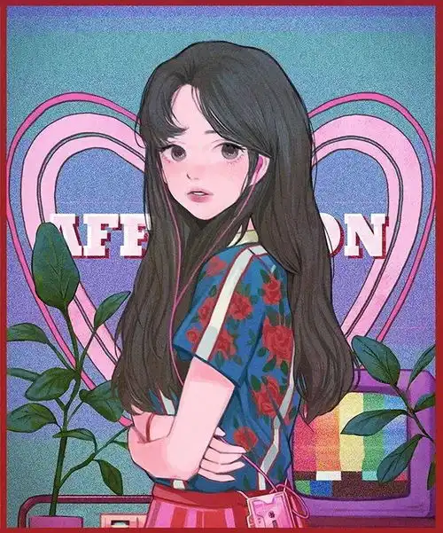 ubokhee甜系少女头像