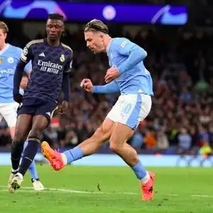 欧冠德布劳内罗德里戈破门皇马总比分87曼城