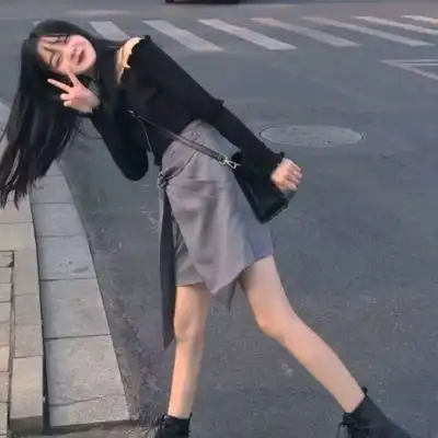 高级的女头像巴黎女孩