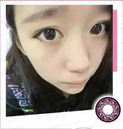 大直径kt猫美瞳年抛卡通hellokitty粉色隐形眼镜单片装