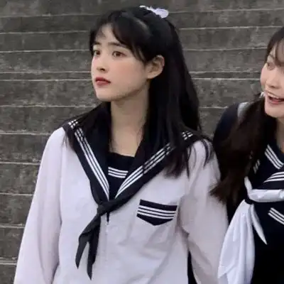 头像图片女一左一右真人