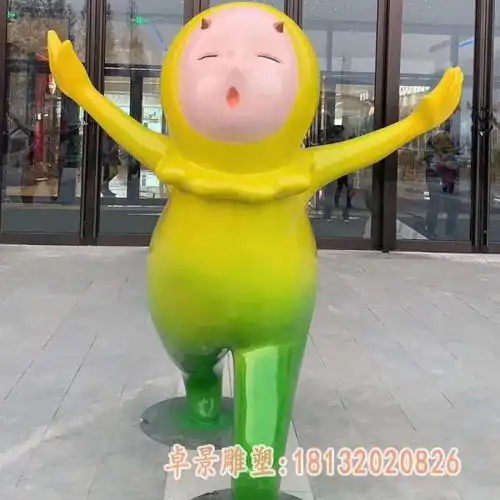 玻璃钢几何人物雕塑兰州玻璃钢雕塑几何人物图片