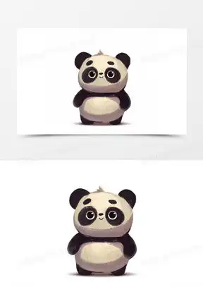 熊猫宝宝图片卡通头像大全熊猫办公