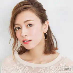 日系半扎发柔美浪漫巧用发饰气质up