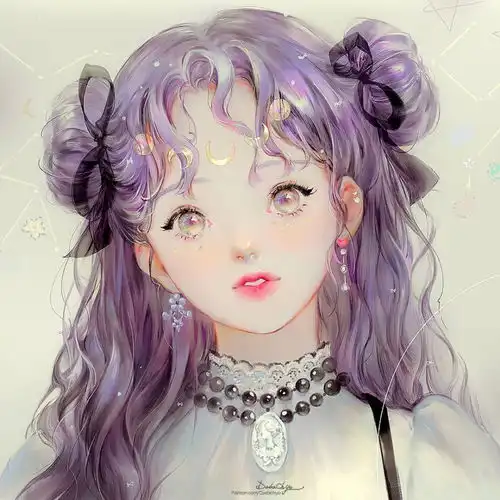 动漫女生头像曾经沧海难为水,除却巫山不是云