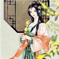 唯美古风头像女手绘词牌