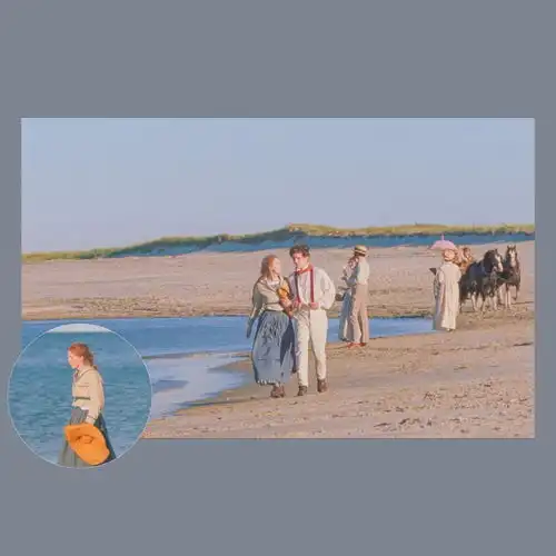 唯美女生头像戴帽子邦迪